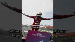  MAYA WINS AT HOME!!!! 🔥 🇳🇱 #F1 #F1Academy #F1Shorts 