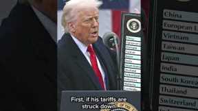 Trump lobbies the Supreme Court HIS way