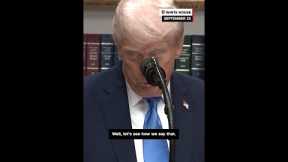 Fact checking Trump's announcement linking Tylenol to autism