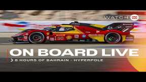  Onboard car #50 for QUALI at 8H of Bahrain | Ferrari Hypercar 