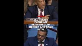 See heated exchange between Cory Booker and Kash Patel