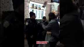 JUST IN: Driver arrested after RAMMING NYC synagogue #shorts #NYC #crime #antisemitism