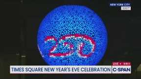 America 250 Video & Ball in Times Square