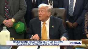 President Trump: We've been told that the killing in Iran is stopping.