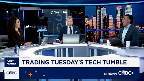 'Fast Money' traders talk the tumble in Big Tech