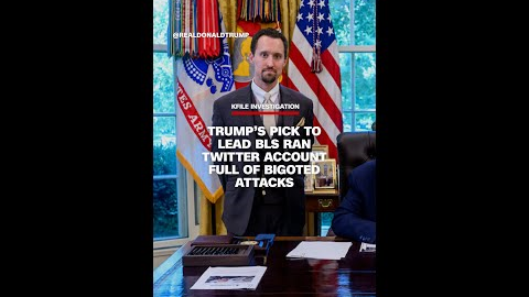 Trump’s pick to lead BLS ran Twitter account full of bigoted attacks