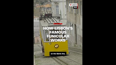 How Lisbon’s famous funicular works