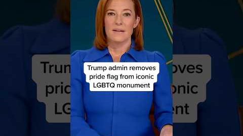 Trump admin removes pride flag from iconic LGBTQ monument