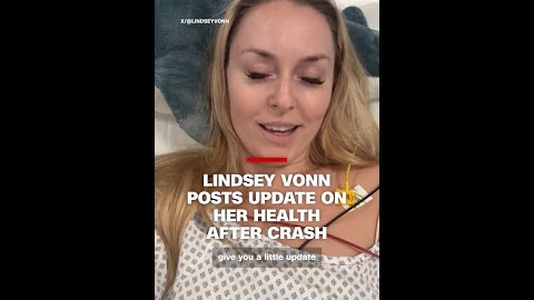 Lindsey Vonn posts update on her health after crash
