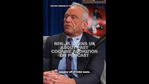 RFK Jr. opens up about past cocaine addiction on podcast