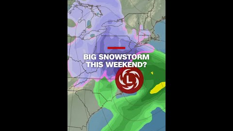Big snowstorm could hit the East Coast this weekend