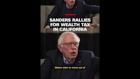 Sanders rallies for wealth tax in California