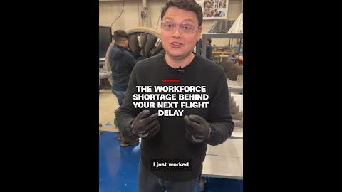 The workforce shortage behind your next flight delay