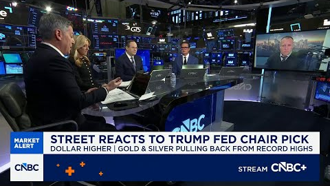 Wall Street reacts to President Trump's Fed Chair nomination: Kevin Warsh