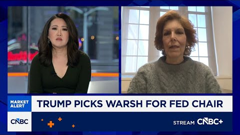 Bar is higher for Warsh to defend Fed independence, says Fmr. Cleveland Fed President Loretta Mester