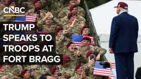LIVE: President Trump delivers remarks to the troops at Fort Bragg, North Carolina — 2/13/2026