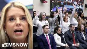 Dem Rep. asks Epstein survivors at Bondi hearing: 'How many were ignored by the DOJ' 