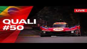  LIVE QUALI Onboard car #50 for 6 Hours of São Paulo | Ferrari Hypercar 