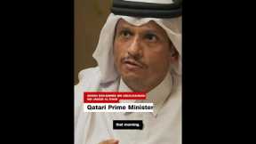 Qatari PM responds to Netanyahu’s new threat after attack in Doha