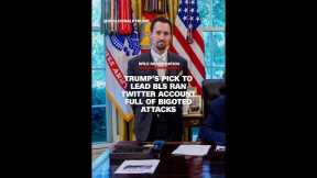 Trump’s pick to lead BLS ran Twitter account full of bigoted attacks