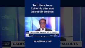 Tech titans leave California after new wealth tax proposal