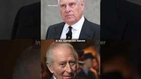 King Charles' statement on his brother's arrest