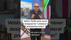 Velshi: Tariffs were never designed for 'unilateral presidential action'