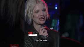 An inside view of the Burberry fashion show