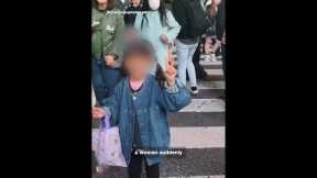 Video of girl being shoved in Japan sparks online outrage