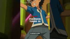 Pokémon turns 30