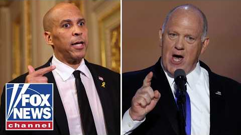 Tom Homan CHALLENGES 'lying' Cory Booker...