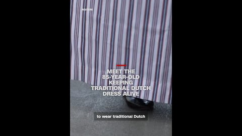 Meet the 85-year-old keeping traditonal Dutch dress alive