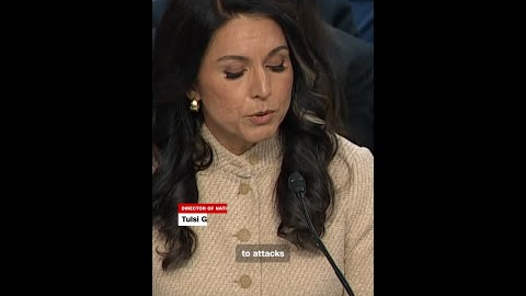 Gabbard: US intel assesses Iranian regime 'appears to be intact'