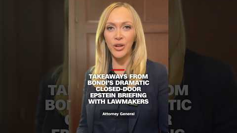 Takeaways from Bondi's dramatic closed-door Epstein briefing with lawmakers