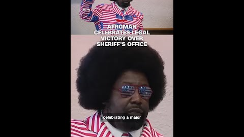 Afroman celebrates legal victory over sheriff’s office