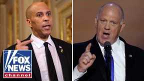 Tom Homan CHALLENGES 'lying' Cory Booker...