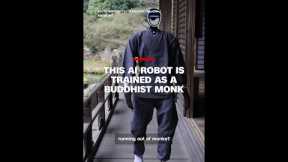 This AI robot is trained as a Buddhist monk