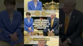 Trump makes Pearl Harbor joke in front of Japan's Prime Minister