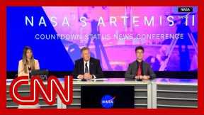 Live: NASA Artemis II prelaunch news conference