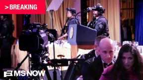 BREAKING: New video of chaos after reports of shots fired at WH Correspondents Dinner