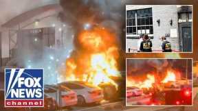Molotov-slinging suspect allegedly strikes Tesla shop amid wave of corporate ARSON ATTACKS