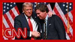 Tucker Carlson apologizes for endorsing Trump for president