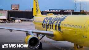 ‘Think I just got the last flight’: Spirit Airlines travelers scramble to book new flights