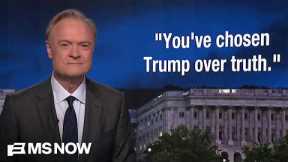 Lawrence: Blanche confessed who he really serves when he said of Trump ‘I’m his lawyer’  