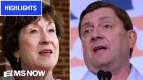COLLINS V. JACKSON: Watch MS NOW's coverage of the Maine Senate race SHAKE-UP | COMPILATION