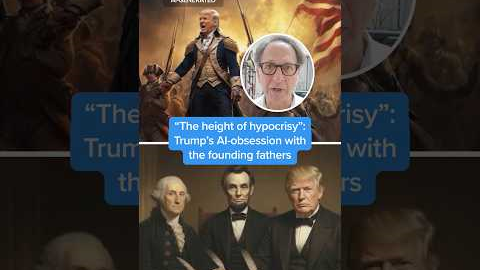 'The height of hypocrisy' Trump's AI-obsession with the founding fathers