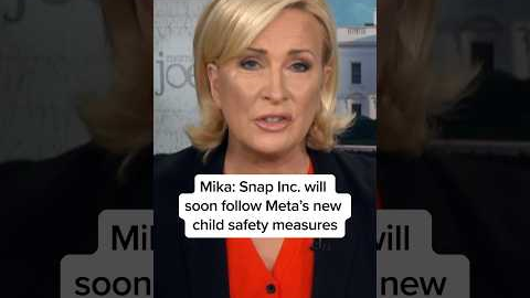 Mika: Snap Inc. will soon follow Meta’s new child safety measures