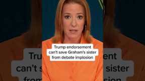 Trump endorsement doesn't save Graham's sister from debate implosion