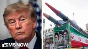 Trump threatens Iran with economic 'D-Day' in ongoing war