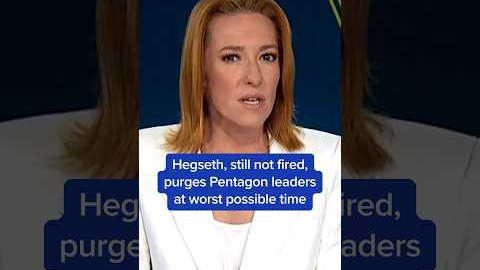 Hegseth, still not fired, purges Pentagon leaders at worst possible time